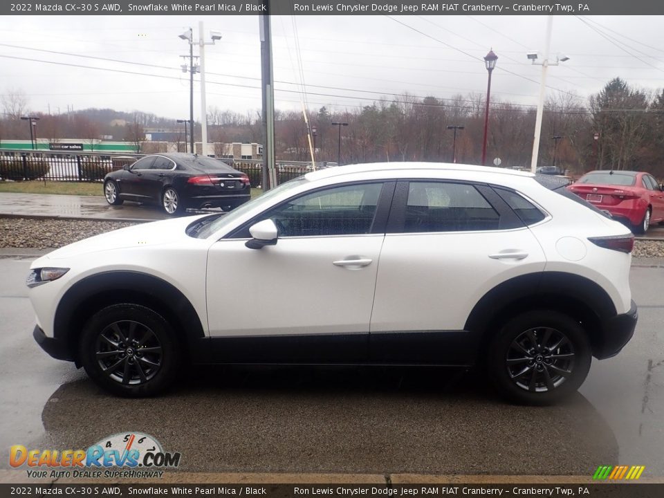 2022 Mazda CX-30 S AWD Snowflake White Pearl Mica / Black Photo #5