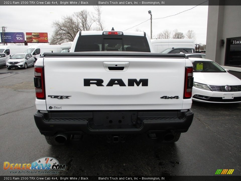 2021 Ram 1500 TRX Crew Cab 4x4 Bright White / Black Photo #35