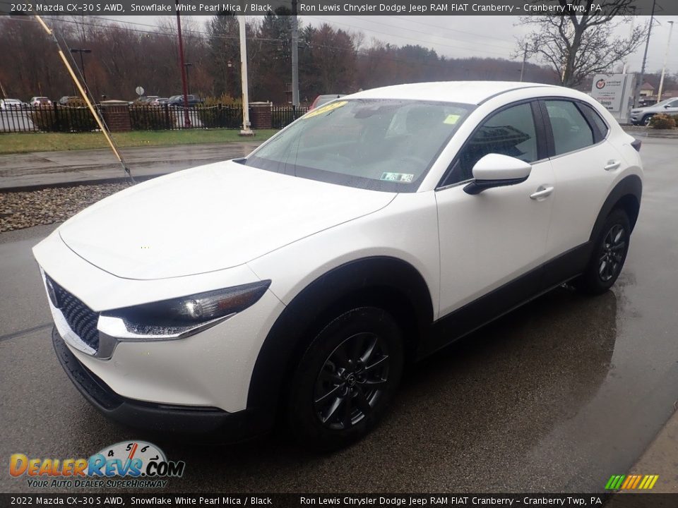 2022 Mazda CX-30 S AWD Snowflake White Pearl Mica / Black Photo #6