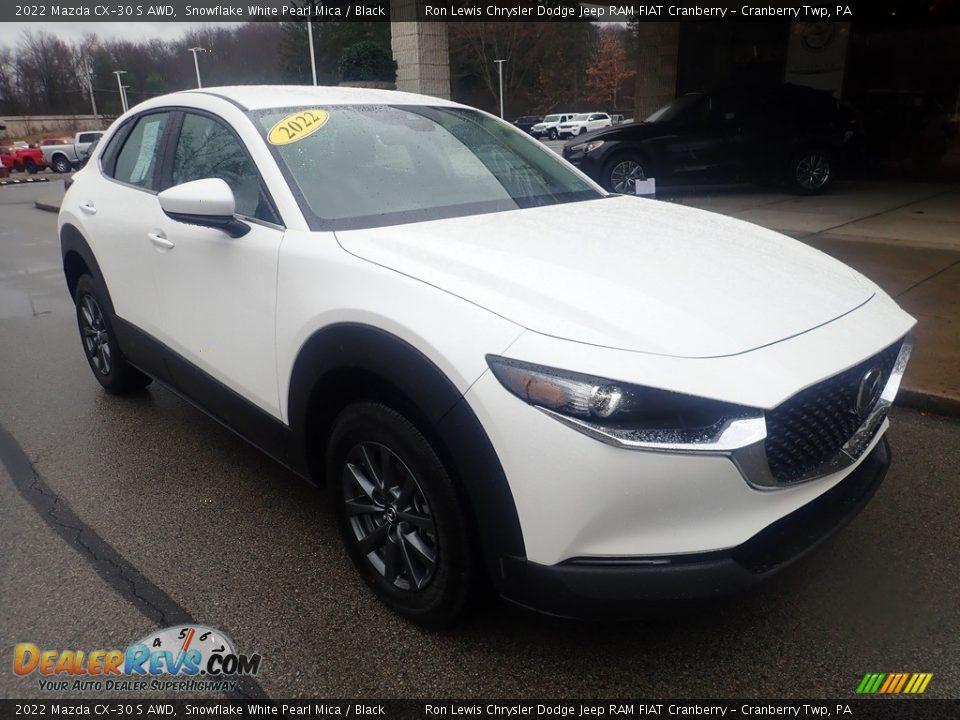 2022 Mazda CX-30 S AWD Snowflake White Pearl Mica / Black Photo #8