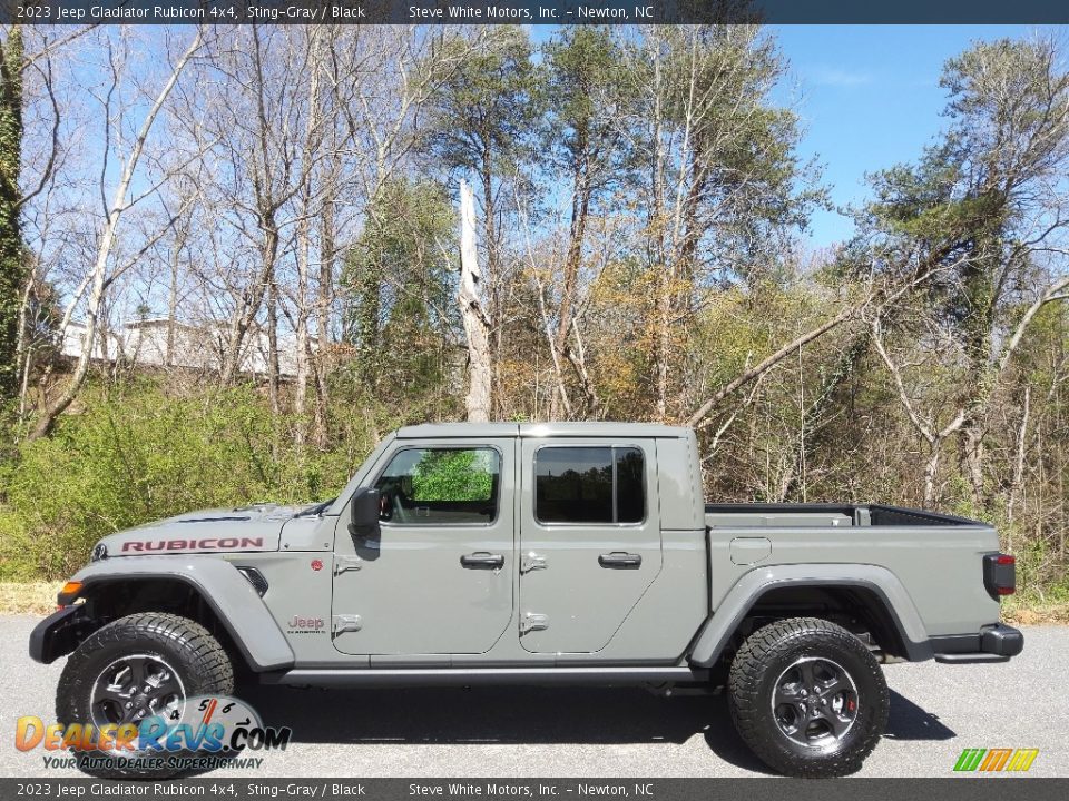 2023 Jeep Gladiator Rubicon 4x4 Sting-Gray / Black Photo #1