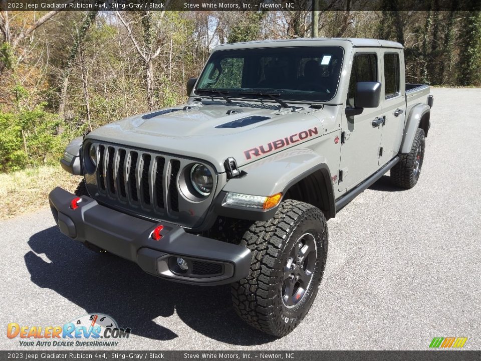 2023 Jeep Gladiator Rubicon 4x4 Sting-Gray / Black Photo #2