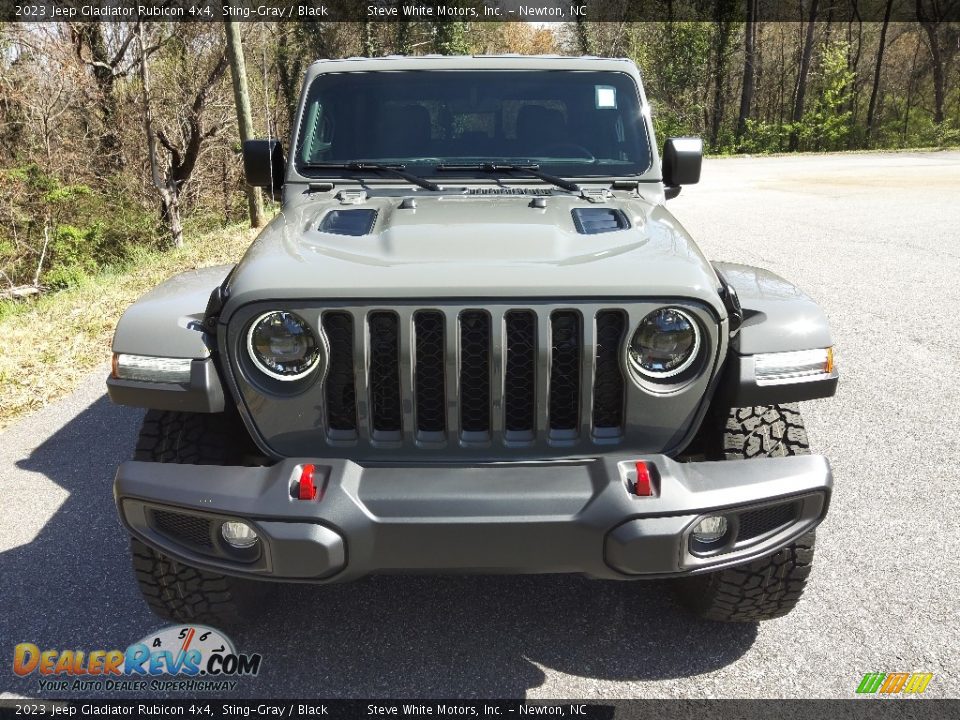 2023 Jeep Gladiator Rubicon 4x4 Sting-Gray / Black Photo #3