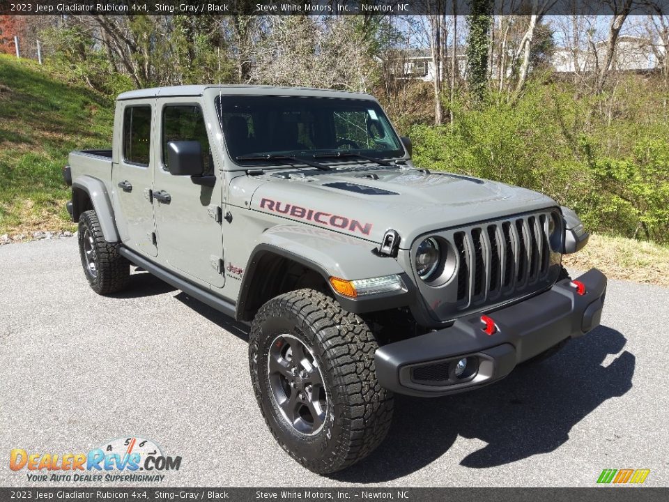 2023 Jeep Gladiator Rubicon 4x4 Sting-Gray / Black Photo #4