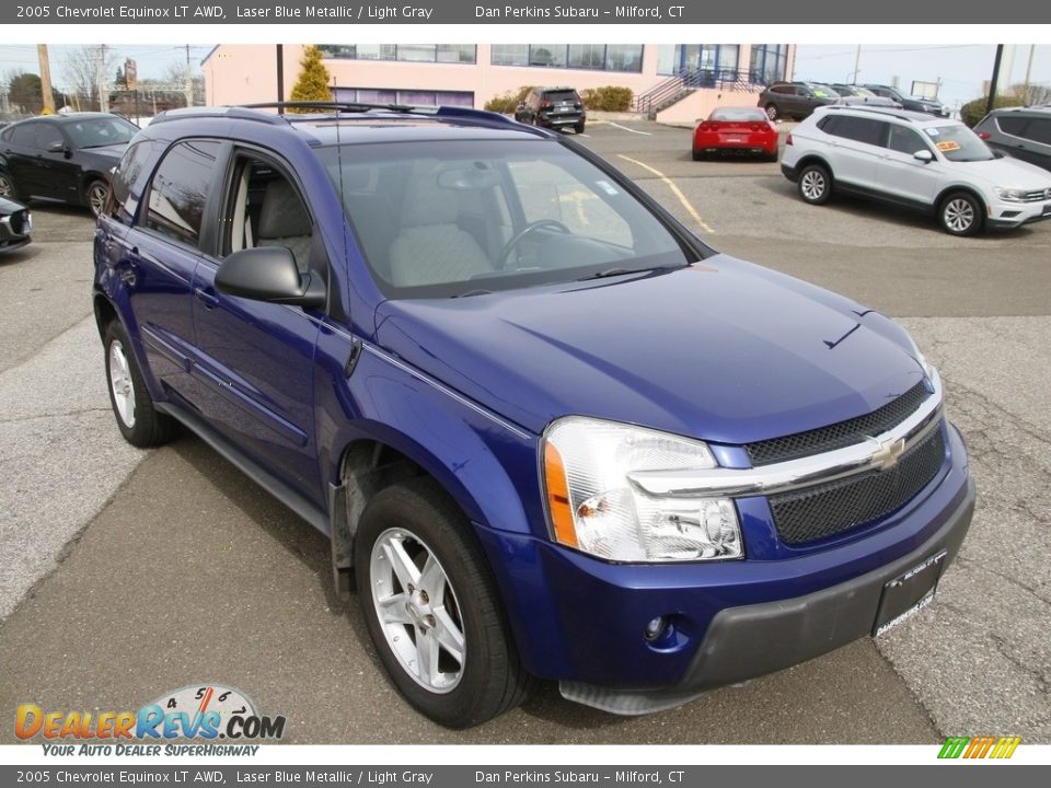 2005 Chevrolet Equinox LT AWD Laser Blue Metallic / Light Gray Photo #3