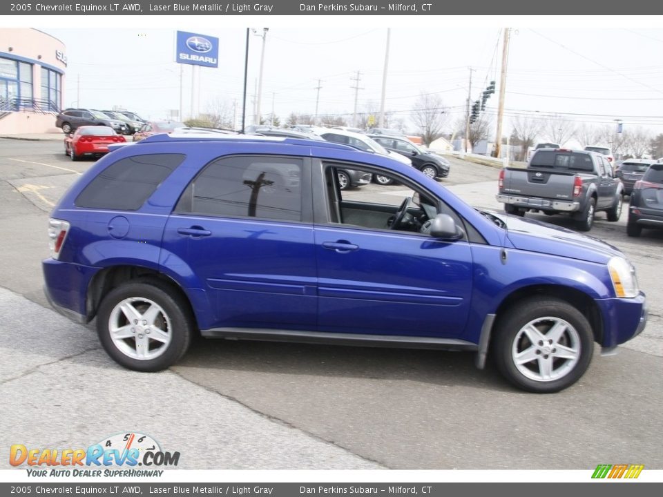 2005 Chevrolet Equinox LT AWD Laser Blue Metallic / Light Gray Photo #4