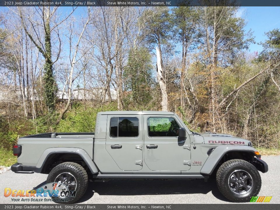 2023 Jeep Gladiator Rubicon 4x4 Sting-Gray / Black Photo #5