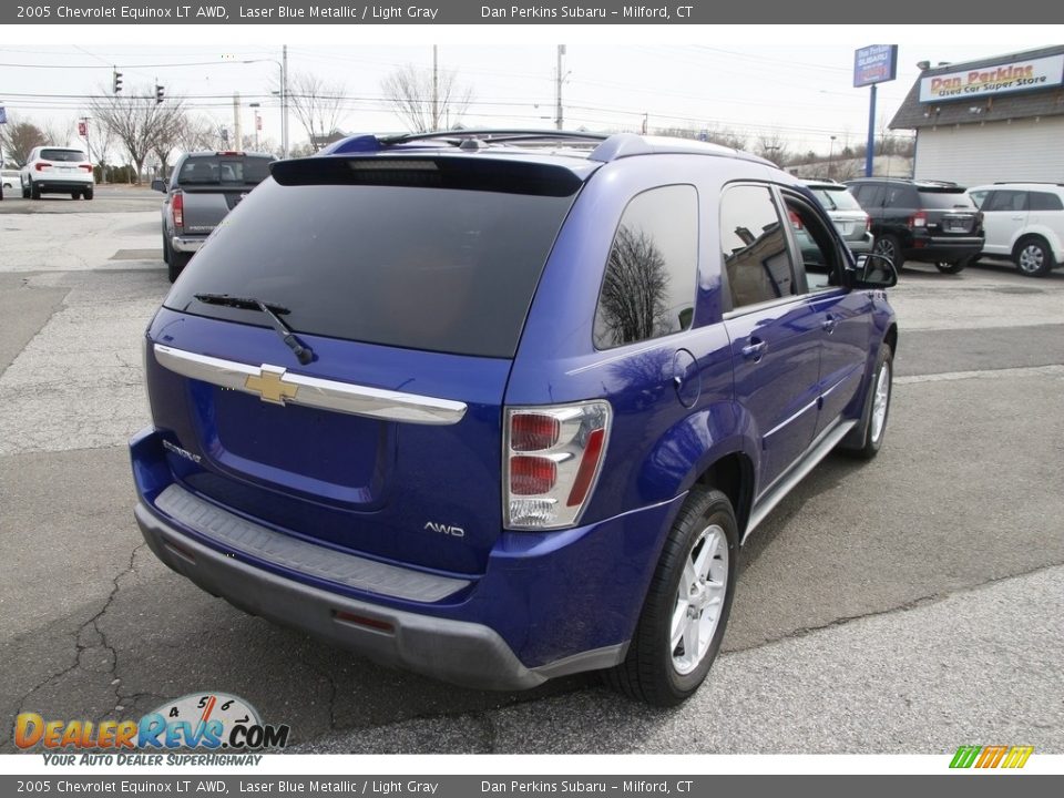 2005 Chevrolet Equinox LT AWD Laser Blue Metallic / Light Gray Photo #5