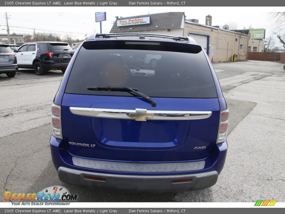 2005 Chevrolet Equinox LT AWD Laser Blue Metallic / Light Gray Photo #6