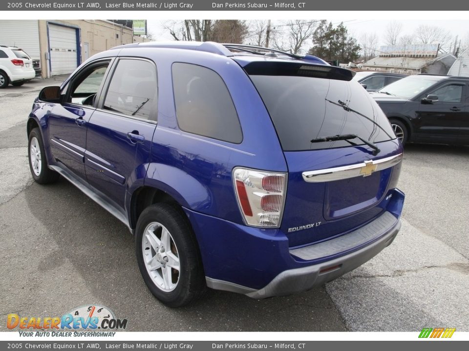 2005 Chevrolet Equinox LT AWD Laser Blue Metallic / Light Gray Photo #7
