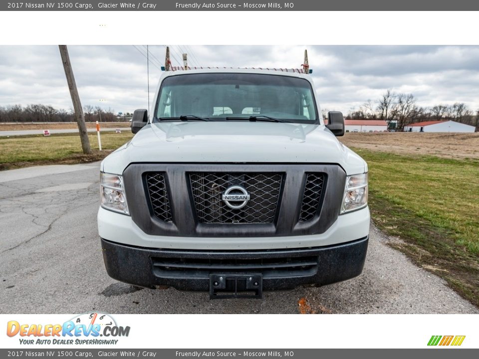 2017 Nissan NV 1500 Cargo Glacier White / Gray Photo #9