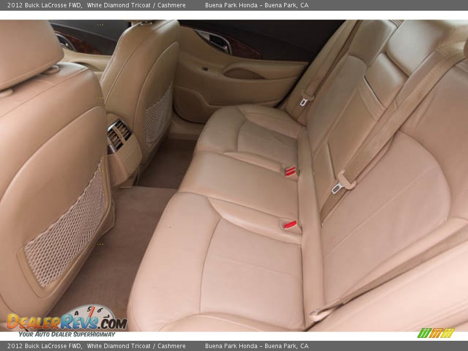 2012 Buick LaCrosse FWD White Diamond Tricoat / Cashmere Photo #4