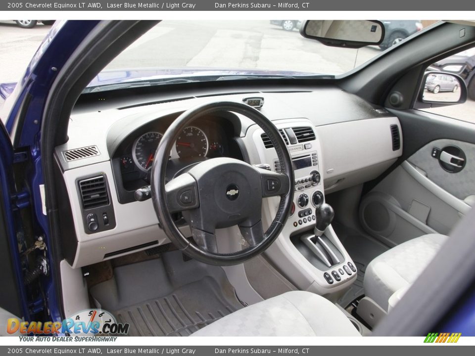 2005 Chevrolet Equinox LT AWD Laser Blue Metallic / Light Gray Photo #10