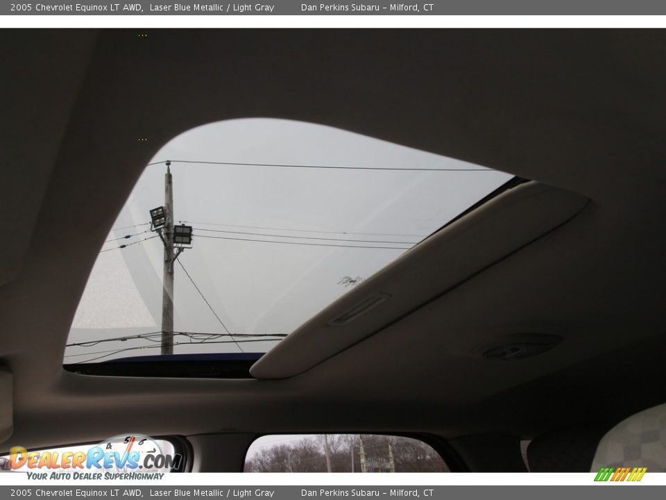 2005 Chevrolet Equinox LT AWD Laser Blue Metallic / Light Gray Photo #11