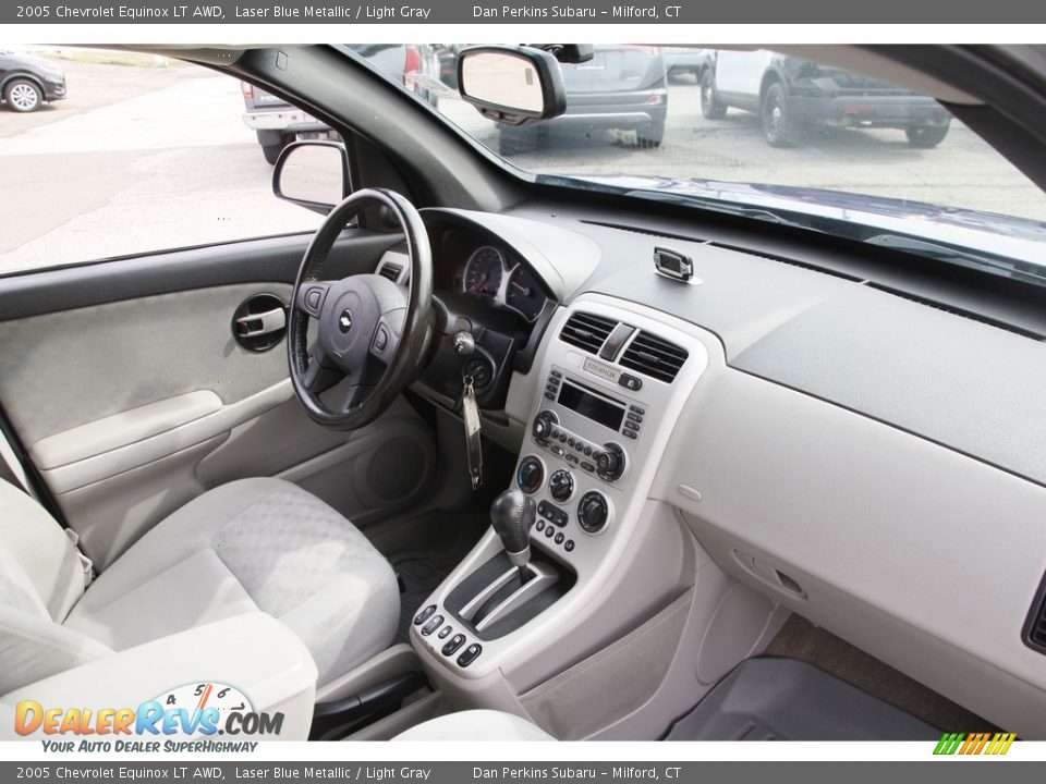 2005 Chevrolet Equinox LT AWD Laser Blue Metallic / Light Gray Photo #16