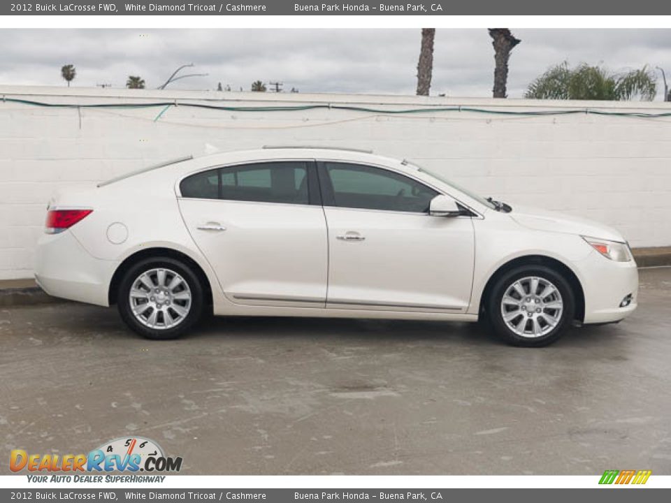 White Diamond Tricoat 2012 Buick LaCrosse FWD Photo #12