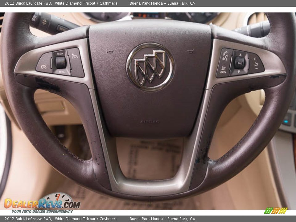 2012 Buick LaCrosse FWD Steering Wheel Photo #13
