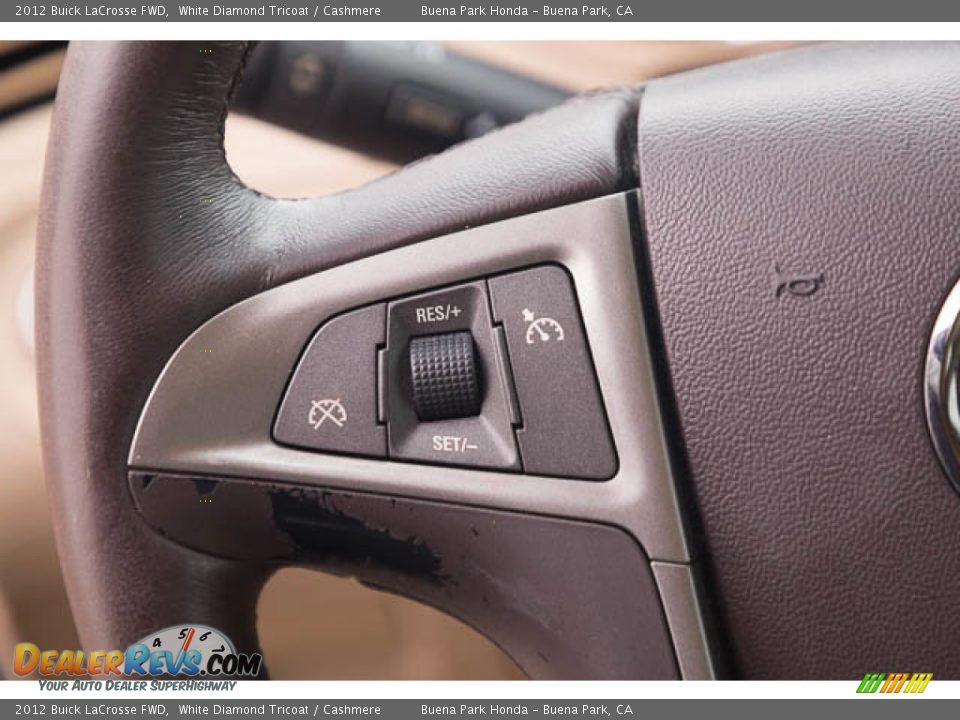 2012 Buick LaCrosse FWD Steering Wheel Photo #14