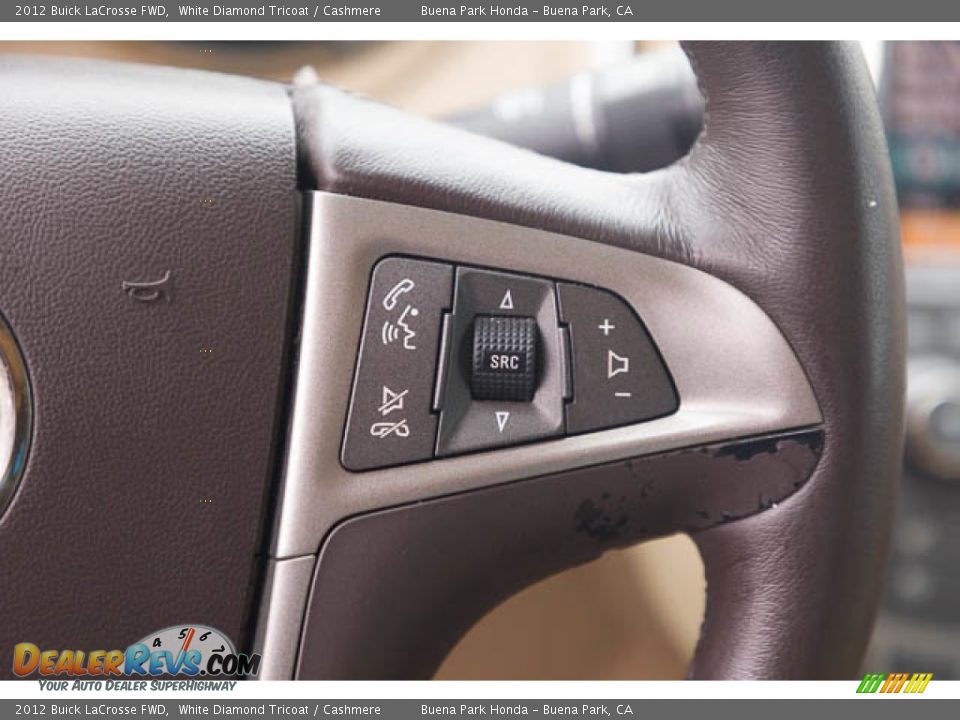2012 Buick LaCrosse FWD Steering Wheel Photo #15