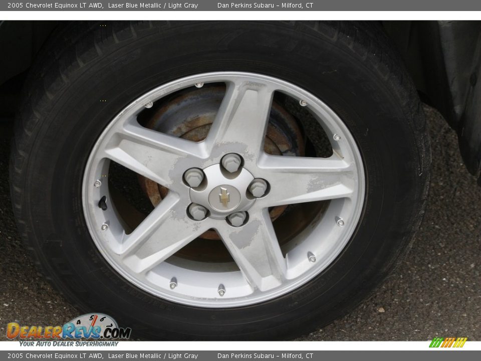 2005 Chevrolet Equinox LT AWD Laser Blue Metallic / Light Gray Photo #22