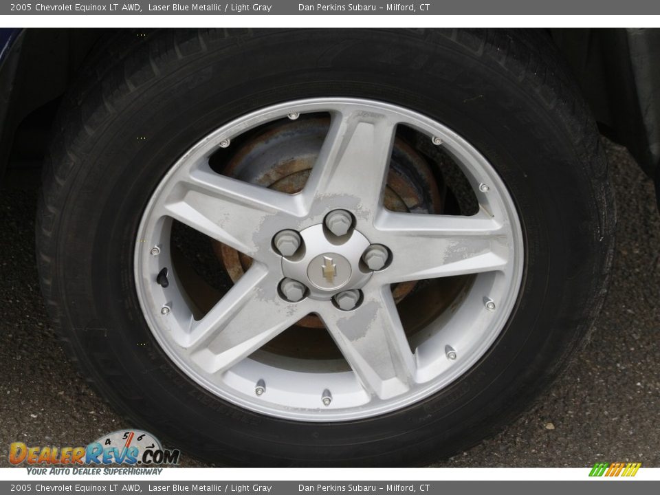2005 Chevrolet Equinox LT AWD Laser Blue Metallic / Light Gray Photo #23