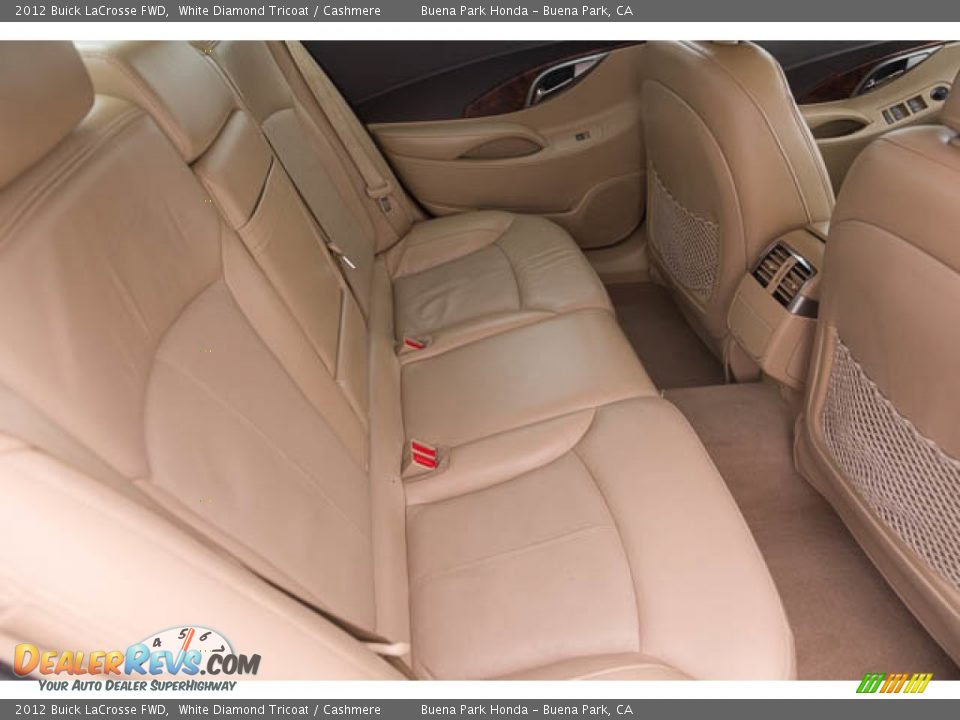 Rear Seat of 2012 Buick LaCrosse FWD Photo #21