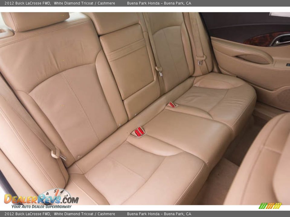 Rear Seat of 2012 Buick LaCrosse FWD Photo #22