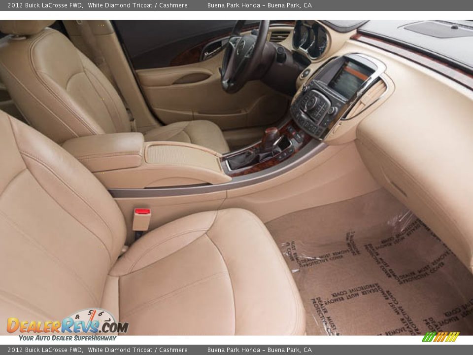 2012 Buick LaCrosse FWD White Diamond Tricoat / Cashmere Photo #23