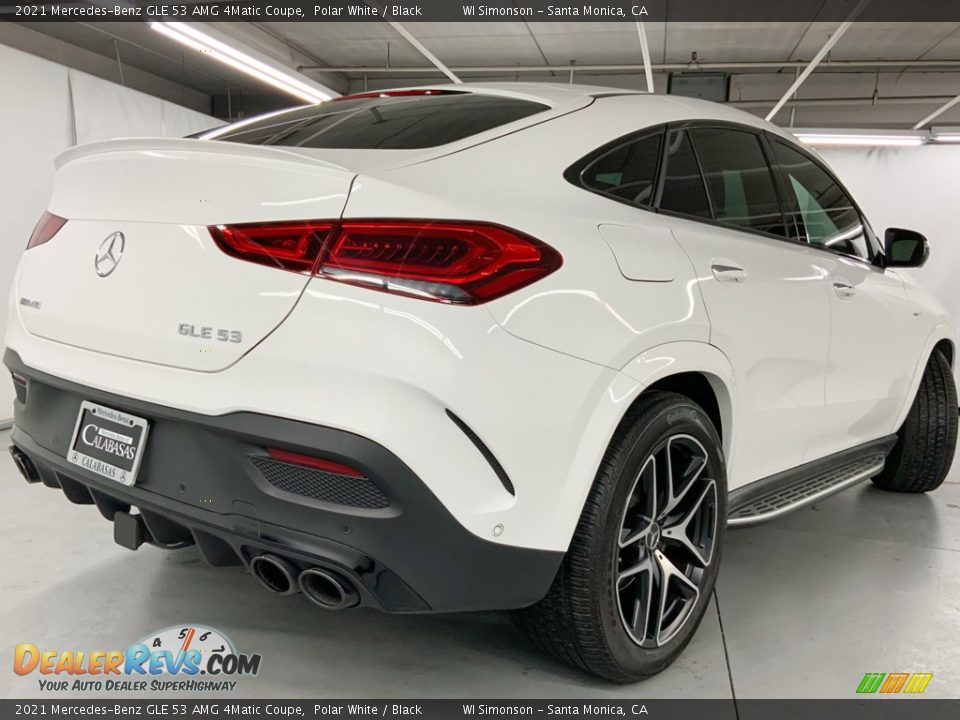 2021 Mercedes-Benz GLE 53 AMG 4Matic Coupe Polar White / Black Photo #5