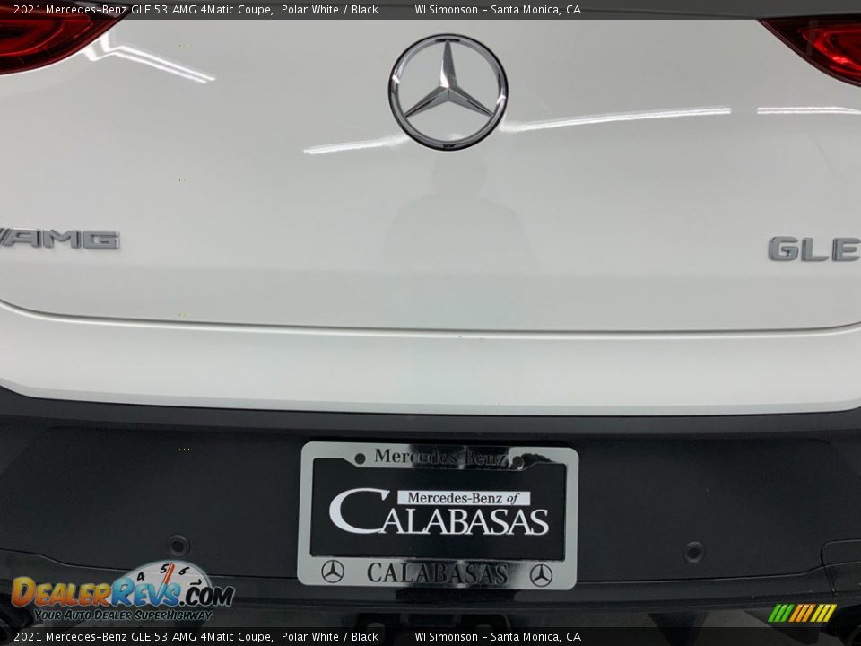 2021 Mercedes-Benz GLE 53 AMG 4Matic Coupe Polar White / Black Photo #10