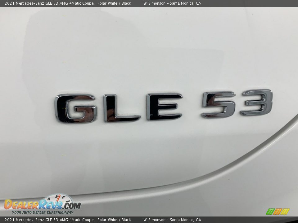 2021 Mercedes-Benz GLE 53 AMG 4Matic Coupe Polar White / Black Photo #11