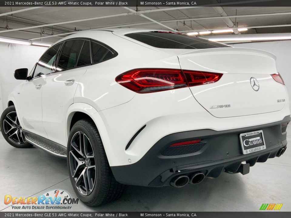 2021 Mercedes-Benz GLE 53 AMG 4Matic Coupe Polar White / Black Photo #13