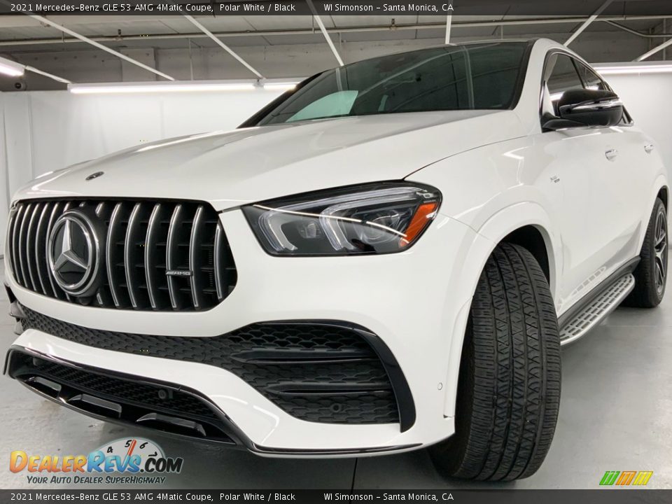 2021 Mercedes-Benz GLE 53 AMG 4Matic Coupe Polar White / Black Photo #14