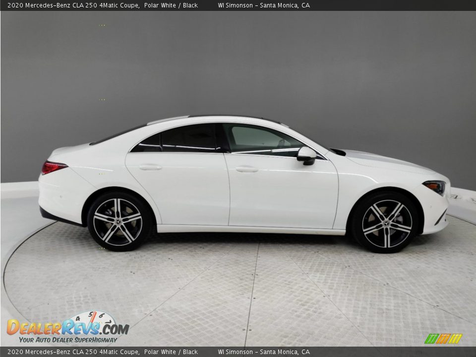 2020 Mercedes-Benz CLA 250 4Matic Coupe Polar White / Black Photo #5