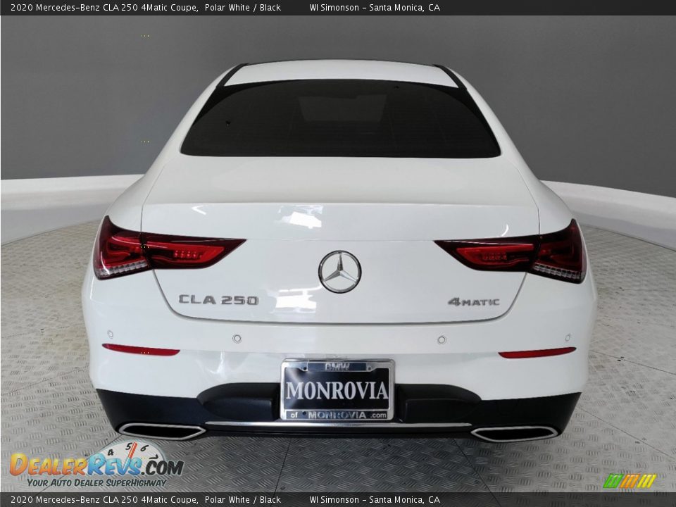 2020 Mercedes-Benz CLA 250 4Matic Coupe Polar White / Black Photo #7