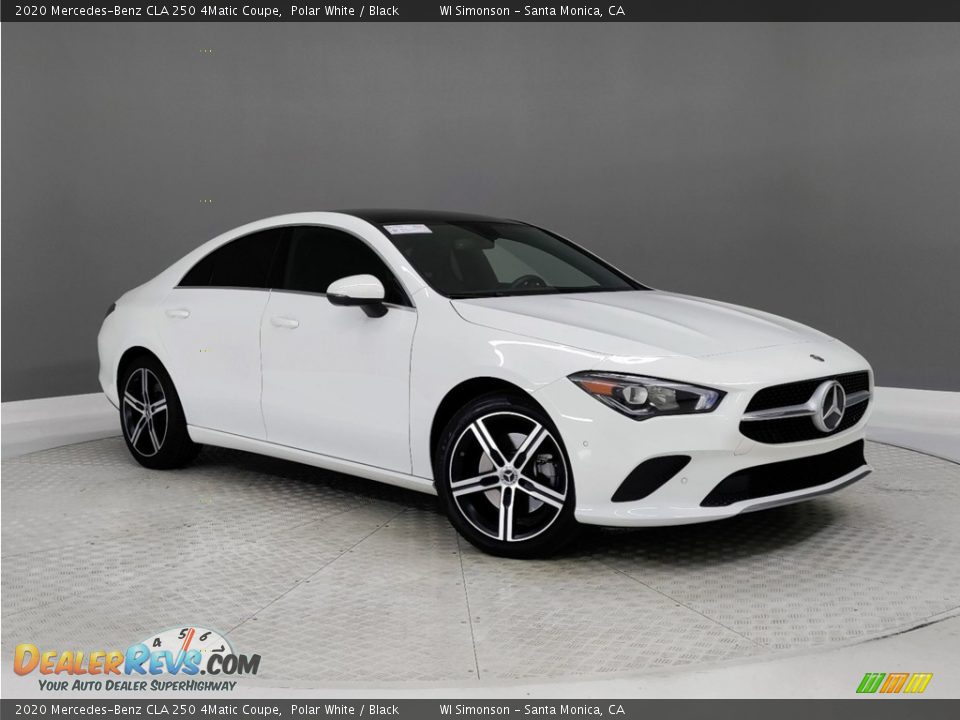 2020 Mercedes-Benz CLA 250 4Matic Coupe Polar White / Black Photo #36