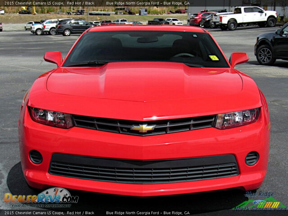 2015 Chevrolet Camaro LS Coupe Red Hot / Black Photo #8