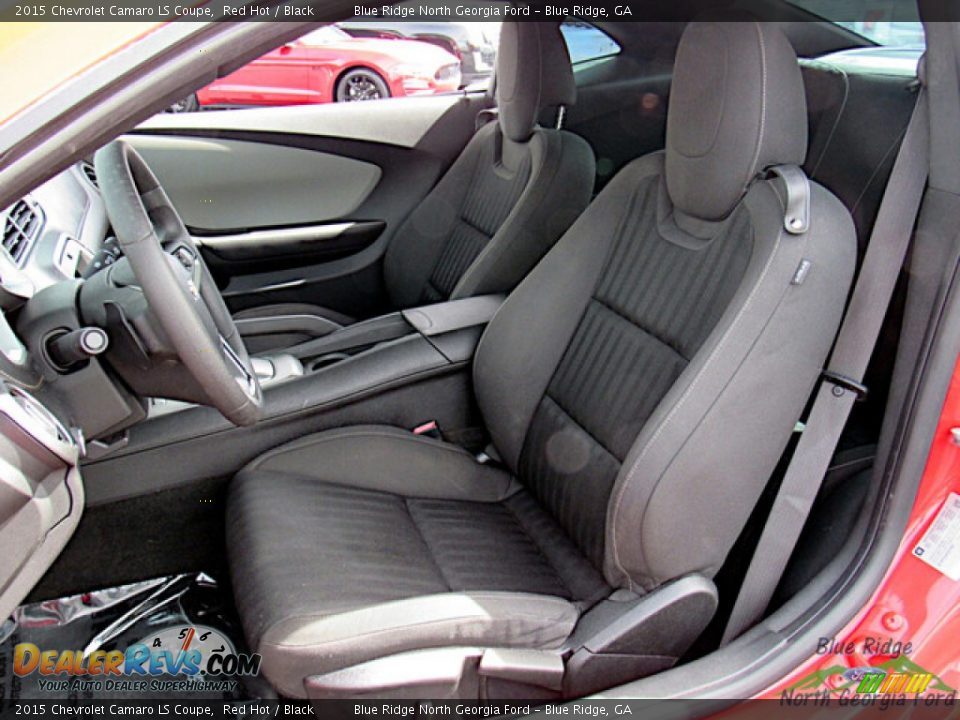 2015 Chevrolet Camaro LS Coupe Red Hot / Black Photo #11