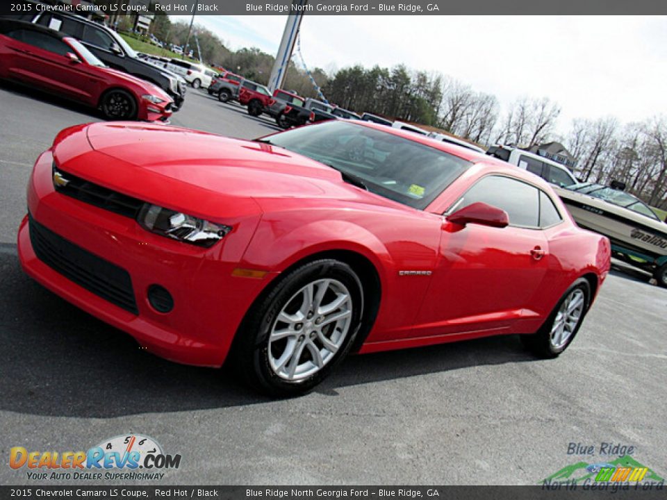 2015 Chevrolet Camaro LS Coupe Red Hot / Black Photo #20