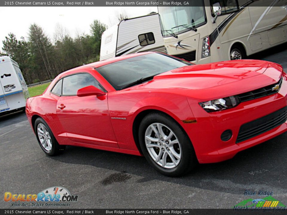 2015 Chevrolet Camaro LS Coupe Red Hot / Black Photo #21