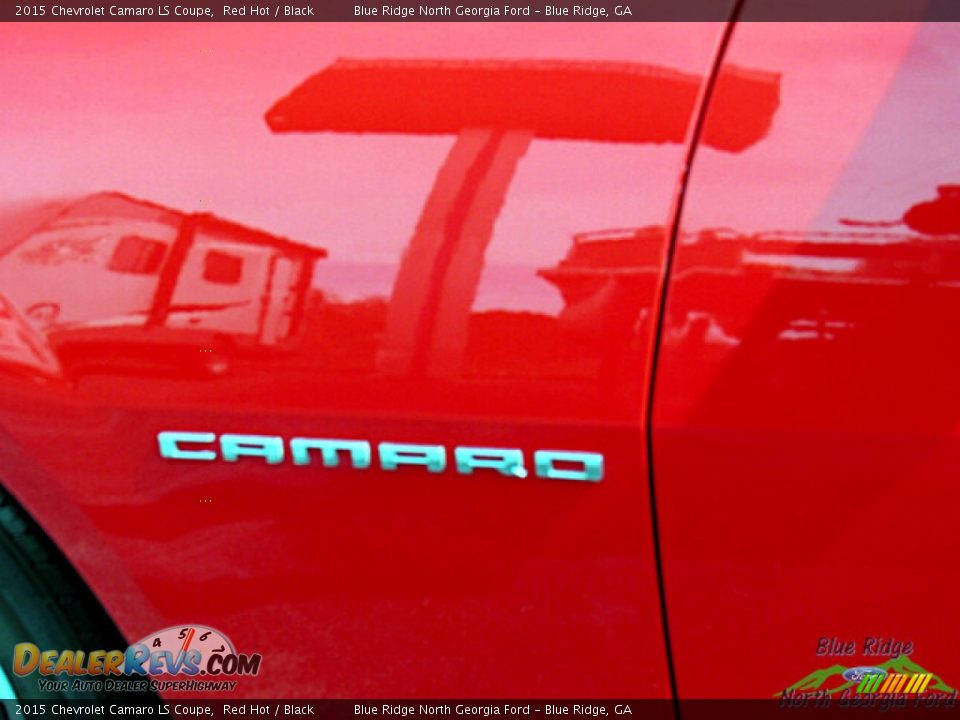 2015 Chevrolet Camaro LS Coupe Red Hot / Black Photo #24