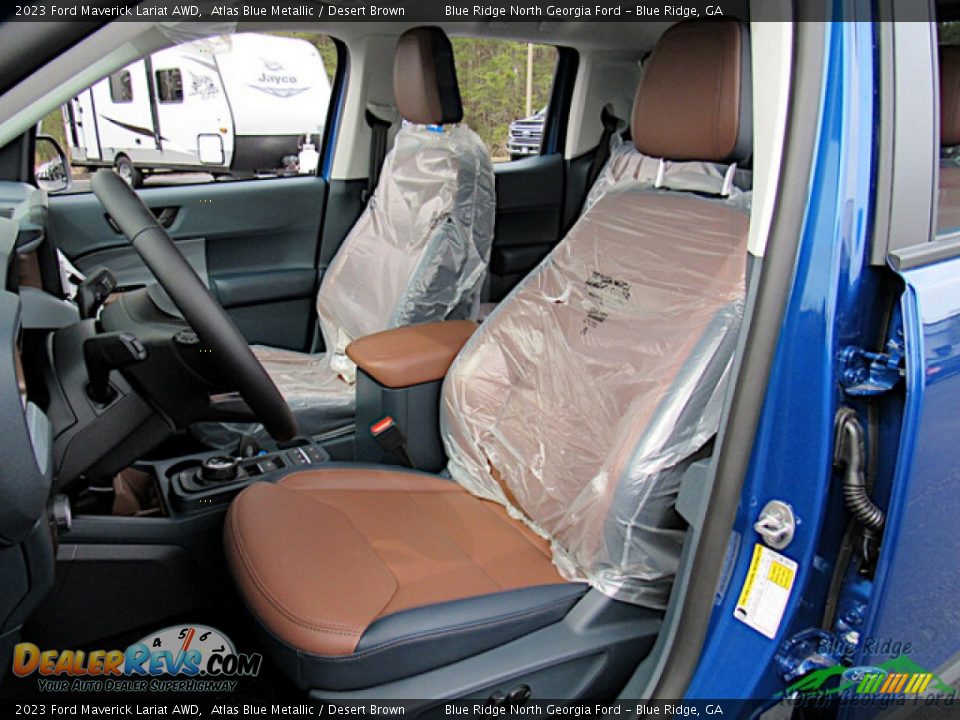 Front Seat of 2023 Ford Maverick Lariat AWD Photo #11