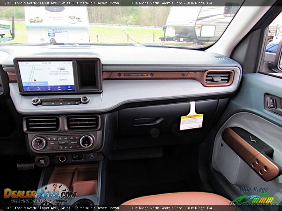 Dashboard of 2023 Ford Maverick Lariat AWD Photo #17