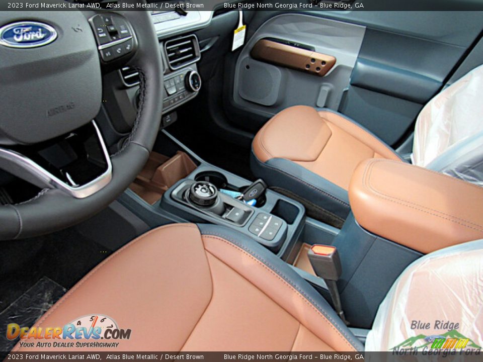 Front Seat of 2023 Ford Maverick Lariat AWD Photo #26