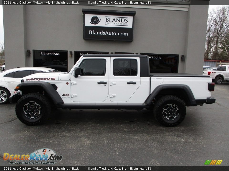 2021 Jeep Gladiator Mojave 4x4 Bright White / Black Photo #1