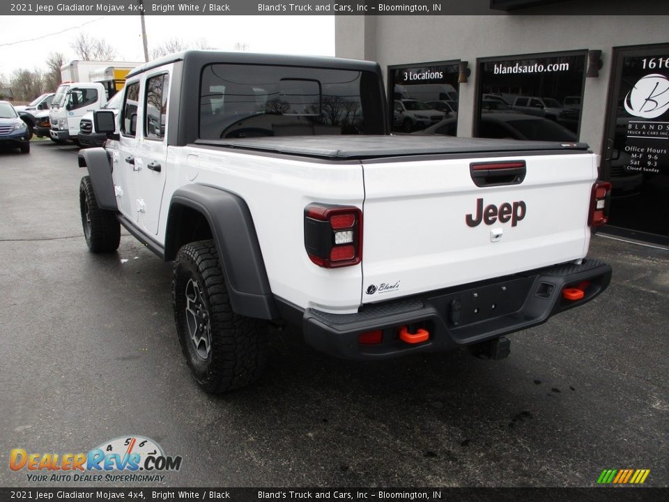 2021 Jeep Gladiator Mojave 4x4 Bright White / Black Photo #3