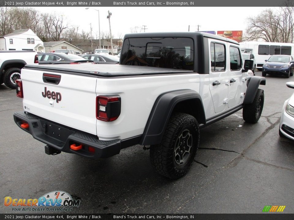 2021 Jeep Gladiator Mojave 4x4 Bright White / Black Photo #4