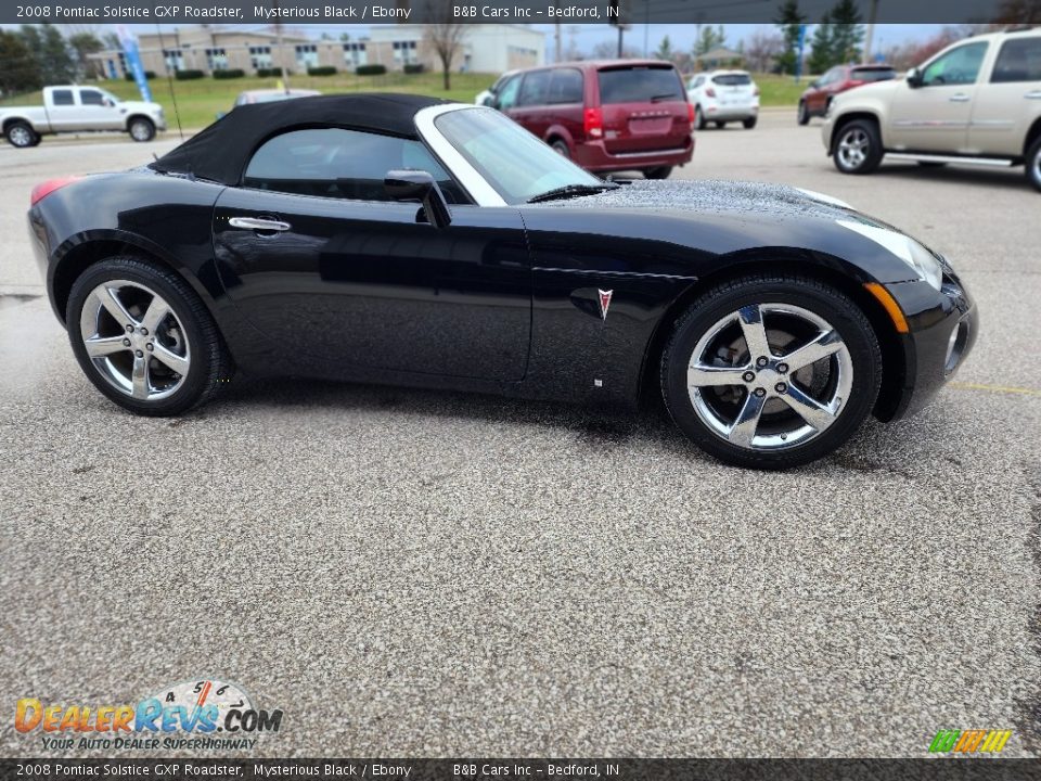 Mysterious Black 2008 Pontiac Solstice GXP Roadster Photo #4