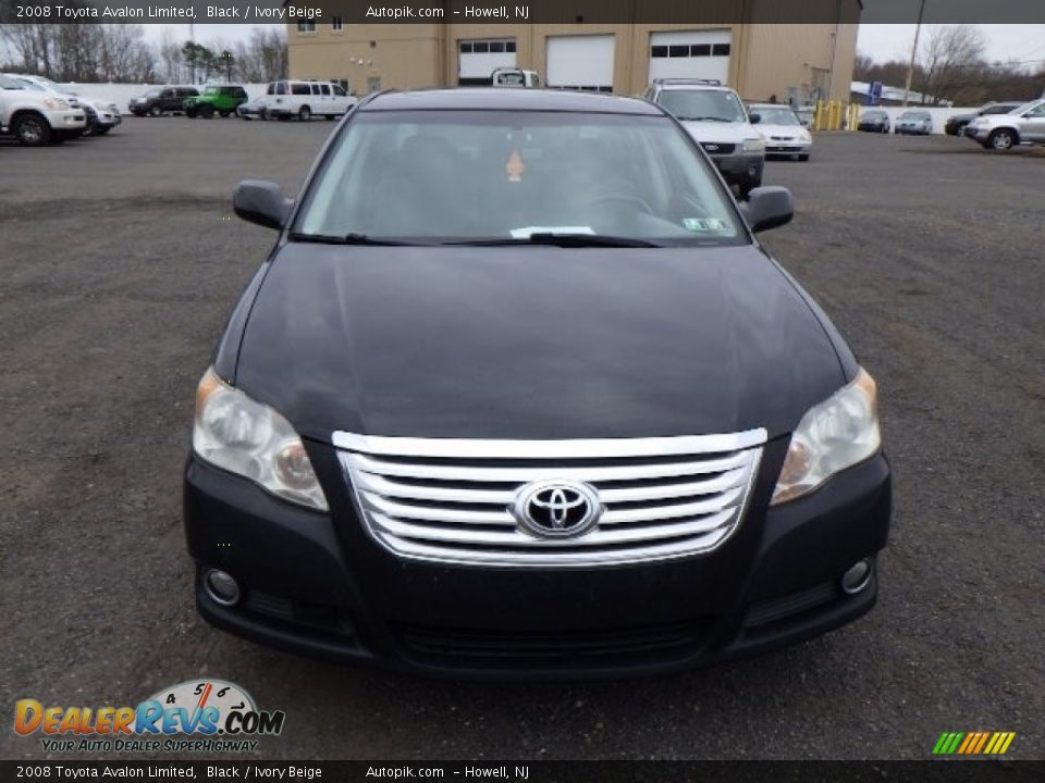 2008 Toyota Avalon Limited Black / Ivory Beige Photo #2