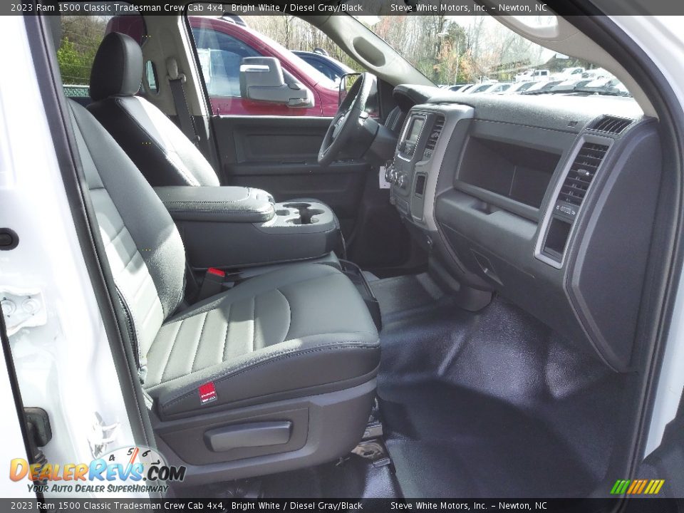 Front Seat of 2023 Ram 1500 Classic Tradesman Crew Cab 4x4 Photo #16